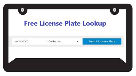 You can use various online portals and search tools to look up a Georgia license plate for free. . Free license plate owner lookup